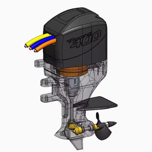 Racing 400 outboard motor - 400,
