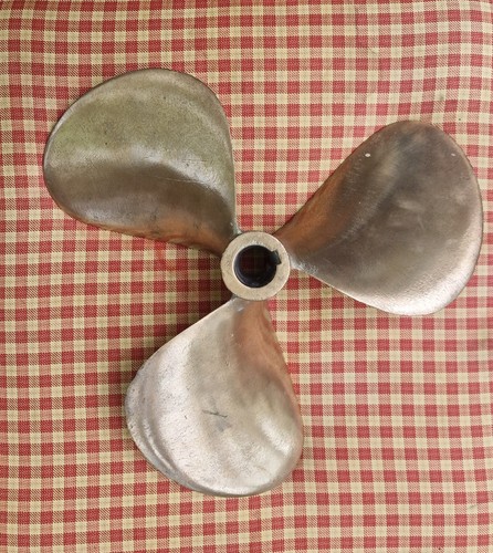 Bronze boat propeller lh - bronze,